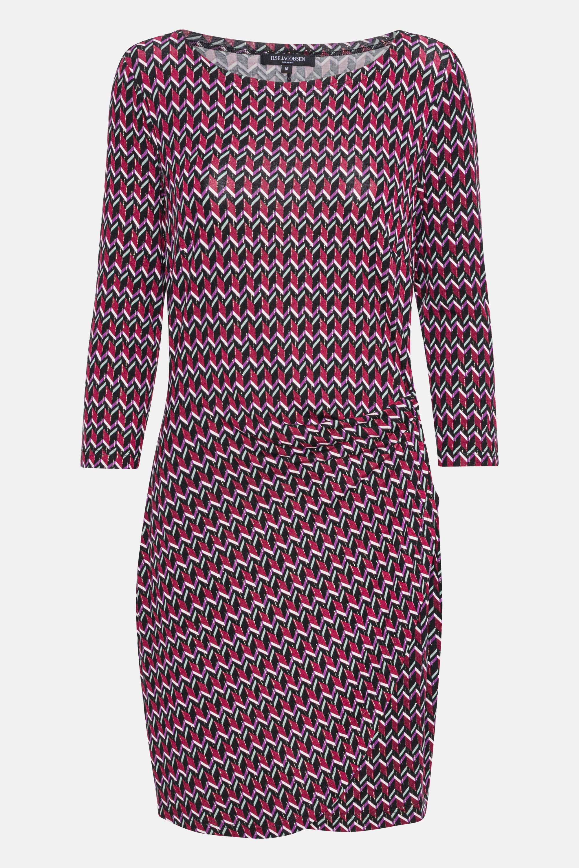 Ilse Jacobsen Hornbæk Womenswear Elisa Harlekin Knot Dress Clothes 908 Rosy Pink
